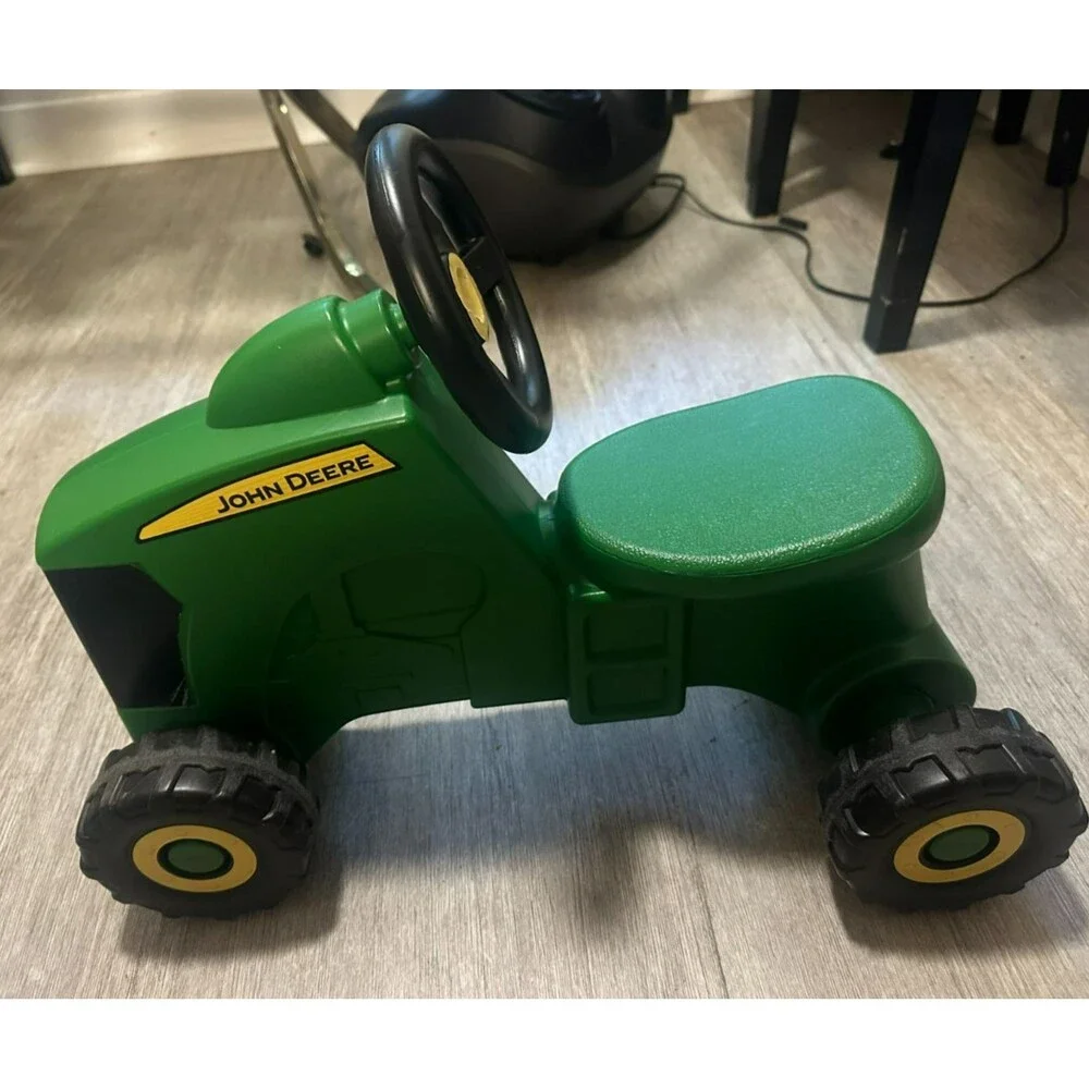 John Deere Ride-On Toys Sit 'N Scoot Activity Tractor for Kids 18 Months & Up